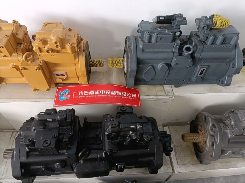 廠家直銷 現(xiàn)代R110 130 150-7液壓泵總成 川崎K3V63主泵 挖機(jī)配件